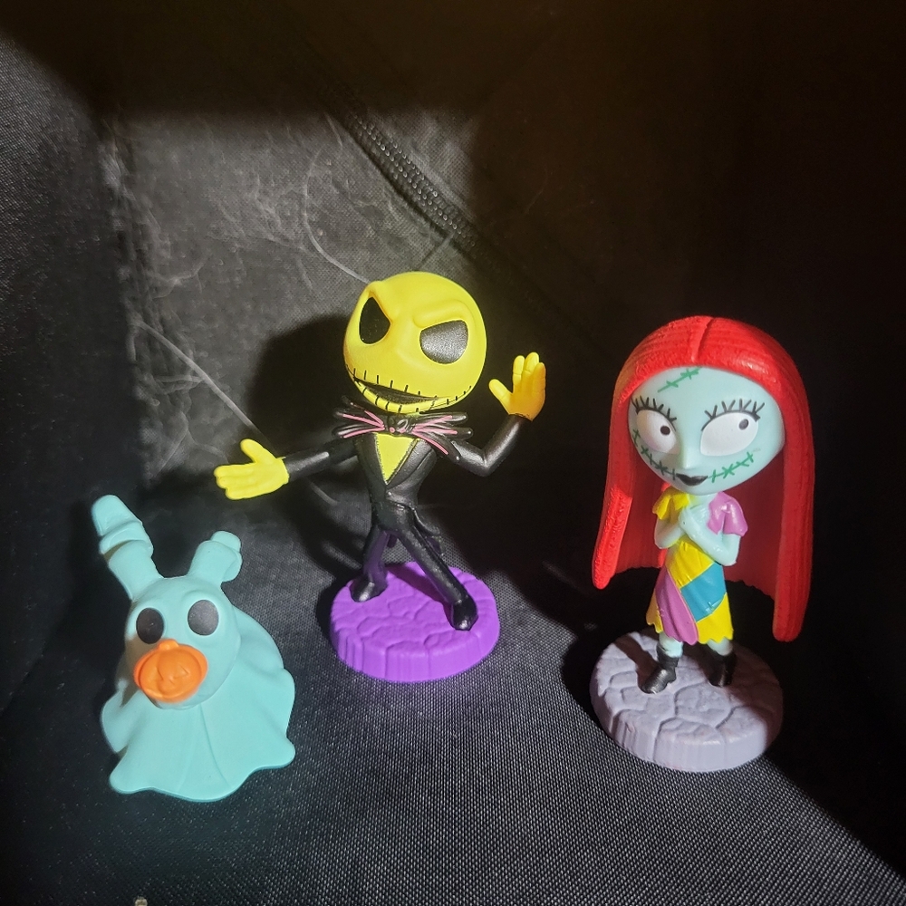 *NEW LISTING* Set Of 3 Nightmare Before Christmas Figurines